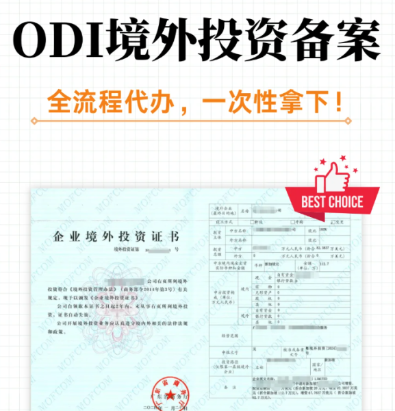 ODI备案代办服务机构