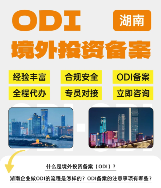 湖南odi备案代办