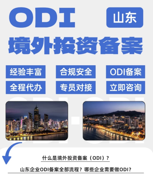 一站式山东省境外投资ODI备案代办，专注装备制造，农业..
